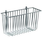 Metro H209C Chrome Storage Basket for Wire Shelving 13 3/8