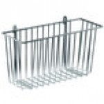 Metro H209C Chrome Storage Basket for Wire Shelving 13 3/8