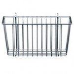 Metro H209C Chrome Storage Basket for Wire Shelving 13 3/8