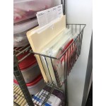 Metro H209C Chrome Storage Basket for Wire Shelving 13 3/8