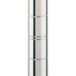 Metro 5N557C Super Erecta Chrome Wire Stationary Starter Shelving Unit - 24 Metro 5N557C Super Erecta Chrome Wire Stationary Starter Shelving Unit - 24