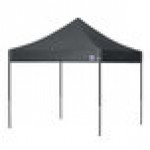 E-Z Up EC3STL10KFBKTSG Eclipse Instant Shelter 10' x 10' Steel Gray Canopy with Black Frame E-Z Up EC3STL10KFBKTSG Eclipse Instant Shelter 10' x 10' Steel Gray Canopy with Black Frame