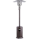 Backyard Pro Courtyard Series PH1BZ Bronze Portable Propane Outdoor Patio Heater - 47,000 BTU