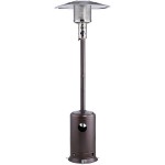 Backyard Pro Courtyard Series PH1BZ Bronze Portable Propane Outdoor Patio Heater - 47,000 BTU
