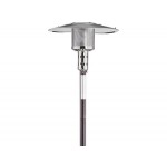 Backyard Pro Courtyard Series PH1BZ Bronze Portable Propane Outdoor Patio Heater - 47,000 BTU