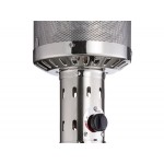 Backyard Pro Courtyard Series PH1BZ Bronze Portable Propane Outdoor Patio Heater - 47,000 BTU