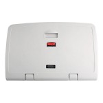 Rubbermaid® FG781888LPLAT Horizontal Baby Changing Station / Table