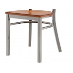 Lancaster Table & Seating Clear Coat Finish Ladder Back Chair with Antique Walnut Wood Seat - Detached Seat Lancaster Table & Seating Clear Coat Finish Ladder Back Chair with Antique Walnut Wood Seat - Detached Seat