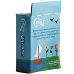 Choice 24 Assorted Colors Bulk School Crayons Pack in Print Box - 50/Case Choice 24 Assorted Colors Bulk School Crayons Pack in Print Box - 50/Case