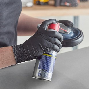 Lavex Pro Nitrile Black Heavy-Duty Powder-Free 6 Mil Thick Textured Gloves - Extra Large - 100/Box Lavex Pro Nitrile Black Heavy-Duty Powder-Free 6 Mil Thick Textured Gloves - Extra Large - 100/Box