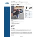 Lavex Pro Nitrile Black Heavy-Duty Powder-Free 6 Mil Thick Textured Gloves - Extra Large - 100/Box