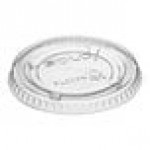Solo SCCLDSS23 Wide Sauce / Portion Cup Snaptight Lid for 2.5 oz. and 3.5 oz. Cups - 2,500/Case