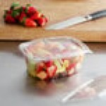 Dart ClearPac SafeSeal 32 oz. Tall Tamper-Resistant, Tamper-Evident Hinged Container with Flat Lid - 200/Case Dart ClearPac SafeSeal 32 oz. Tall Tamper-Resistant, Tamper-Evident Hinged Container with Flat Lid - 200/Case
