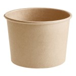 Choice 12 oz. Kraft Poly-Coated Paper Food Cup - 1,000/Case Choice 12 oz. Kraft Poly-Coated Paper Food Cup - 1,000/Case