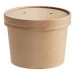 Choice 12 oz. Kraft Poly-Coated Paper Food Cup - 1,000/Case Choice 12 oz. Kraft Poly-Coated Paper Food Cup - 1,000/Case