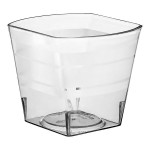 Fineline Tiny Temptations 6406-CL 2.2 oz. Tiny Tumblers Clear Plastic Cup - 200/Case