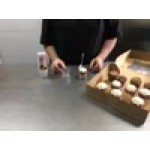 Fineline Tiny Temptations 6406-CL 2.2 oz. Tiny Tumblers Clear Plastic Cup - 200/Case