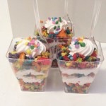 Fineline Tiny Temptations 6406-CL 2.2 oz. Tiny Tumblers Clear Plastic Cup - 200/Case