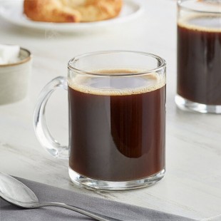Acopa 12 oz. Clear Glass Coffee Mug - Sample Acopa 12 oz. Clear Glass Coffee Mug - Sample