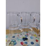 Acopa 12 oz. Clear Glass Coffee Mug - Sample