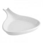 Acopa 18 oz. White Stoneware Fry Pan Server - 12/Case