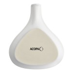 Acopa 18 oz. White Stoneware Fry Pan Server - 12/Case