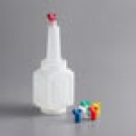 Vollrath 3648 Traex® Bar Keep II 1.5 Qt. White Pour Container with Neck, Lid, and Assorted Color Spouts Vollrath 3648 Traex® Bar Keep II 1.5 Qt. White Pour Container with Neck, Lid, and Assorted Color Spouts