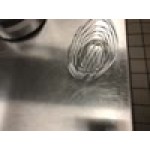American Metalcraft FRUC16 Chrome Oval Birdnest Basket - 9
