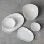 Organica by Zwiesel Fortessa 7 oz. Matte White Oval Vitraluxe Sauce / Tasting Bowl - 48/Case Organica by Zwiesel Fortessa 7 oz. Matte White Oval Vitraluxe Sauce / Tasting Bowl - 48/Case