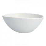 Organica by Zwiesel Fortessa 7 oz. Matte White Oval Vitraluxe Sauce / Tasting Bowl - 48/Case Organica by Zwiesel Fortessa 7 oz. Matte White Oval Vitraluxe Sauce / Tasting Bowl - 48/Case