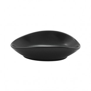 Front of the House Tides 1.5 oz. Semi-Matte Mussel Oval Porcelain Ramekin - 12/Case Front of the House Tides 1.5 oz. Semi-Matte Mussel Oval Porcelain Ramekin - 12/Case