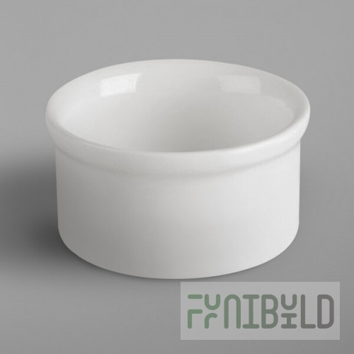 RAK Porcelain Banquet 2.1 oz. Ivory Porcelain Ramekin - 12/Case