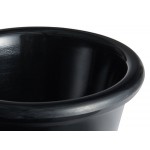 Acopa 2 oz. Black Smooth Melamine Ramekin - 12/Case Acopa 2 oz. Black Smooth Melamine Ramekin - 12/Case
