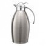 Service Ideas Nicollet 50.7 oz. Polished Stainless Steel Insulated Carafe / Server with Push Button Lid NIC15BSPB Service Ideas Nicollet 50.7 oz. Polished Stainless Steel Insulated Carafe / Server with Push Button Lid NIC15BSPB