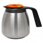 Curtis TFT64 FreshTrac 64 oz. Thermal Stainless Steel Coffee Decanter with Brew Through Lid Curtis TFT64 FreshTrac 64 oz. Thermal Stainless Steel Coffee Decanter with Brew Through Lid