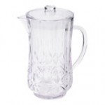 Sophistiplate Traditional 53 oz. Cobalt Blue SAN Plastic Pitcher with Lid - 6/Pack Sophistiplate Traditional 53 oz. Cobalt Blue SAN Plastic Pitcher with Lid - 6/Pack