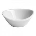 Ariane Miniature 1.33 oz. Ivory Square Wide Rim Porcelain Deep Bowl - 18/Case Ariane Miniature 1.33 oz. Ivory Square Wide Rim Porcelain Deep Bowl - 18/Case