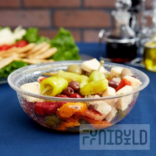 Carlisle SB6807 1 Qt. Pebbled Serving/Salad Bowl