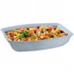 TableCraft CW3190GY 10.5 Qt. Gray Cast Aluminum Oblong Salad Bowl TableCraft CW3190GY 10.5 Qt. Gray Cast Aluminum Oblong Salad Bowl