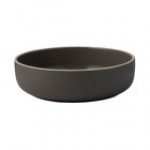Homer Laughlin Ivory Woodland from Steelite International 1.5 Qt. Round Truffle Gray China Bowl - 12/Case Homer Laughlin Ivory Woodland from Steelite International 1.5 Qt. Round Truffle Gray China Bowl - 12/Case