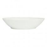 10 Strawberry Street Matte Wave 122 oz. Round Black Stoneware Serving Bowl - 4/Case