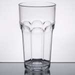 Carlisle 583207 Louis 32 oz. Clear SAN Plastic Tumbler - 4/Pack Carlisle 583207 Louis 32 oz. Clear SAN Plastic Tumbler - 4/Pack