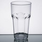 Carlisle 583207 Louis 32 oz. Clear SAN Plastic Tumbler - 4/Pack Carlisle 583207 Louis 32 oz. Clear SAN Plastic Tumbler - 4/Pack