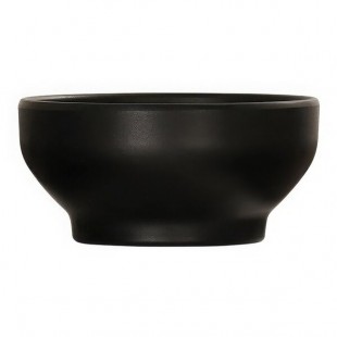 Cal-Mil Nova 30 oz. Black Round Melamine Soup Bowl - 6/Case