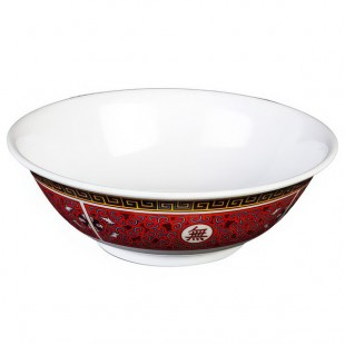 Thunder Group 5060TR Longevity 22 oz. Round Melamine Rimless Bowl - 12/Case Thunder Group 5060TR Longevity 22 oz. Round Melamine Rimless Bowl - 12/Case