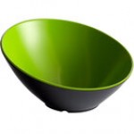 GET B-788-ST Keywest 16 oz. Sunset Slanted Melamine Catering Bowl