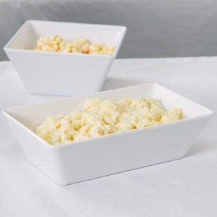 American Metalcraft MLRP9 Endurance 48 oz. Rectangular Melamine Serving Bowl American Metalcraft MLRP9 Endurance 48 oz. Rectangular Melamine Serving Bowl