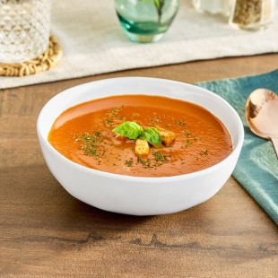American Metalcraft CBL32CL Crave 32 oz. Cloud Melamine Bowl