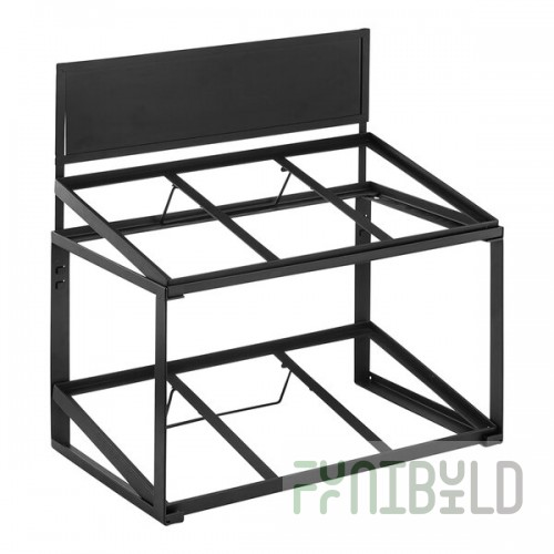 TableCraft 11000 Two Tier Crate Display - 21 1/2