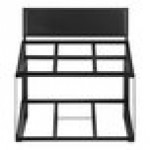 TableCraft 11000 Two Tier Crate Display - 21 1/2